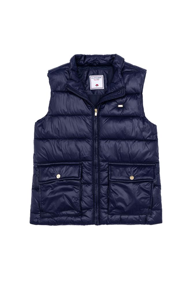 Kız Çocuk Lacivert Yelek