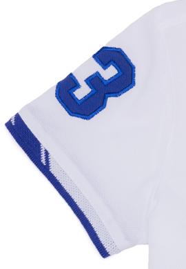 Erkek Çocuk Beyaz Basic Polo Yaka Tişört - 50249580015