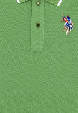 Erkek Çocuk Elma Yeşili Basic Polo Yaka Tişört - 50249580024