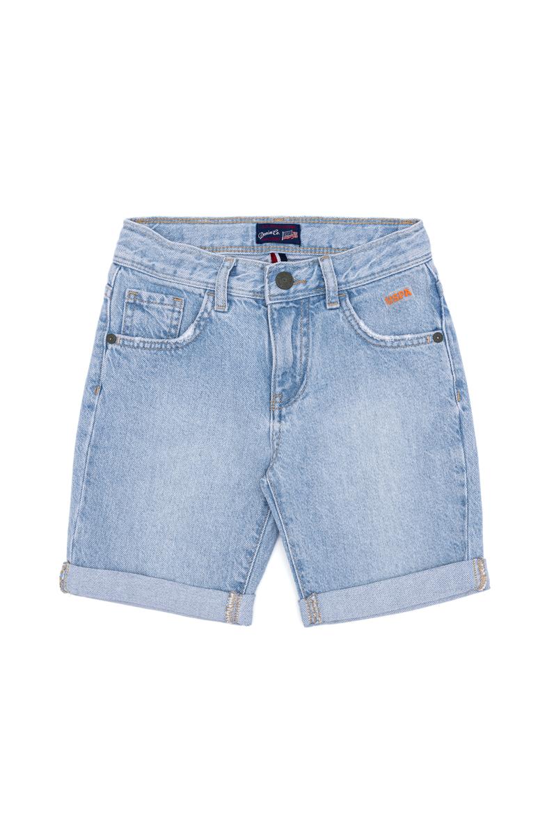 Erkek Çocuk Açık Mavi Jean Şort