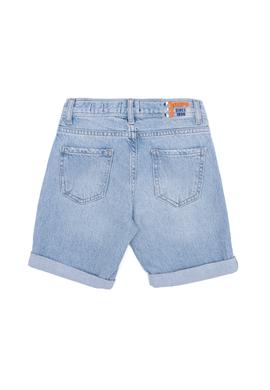 Erkek Çocuk Açık Mavi Jean Şort - 50247725002