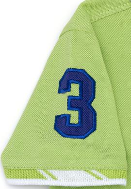 Erkek Çocuk Fıstık Yeşili Polo Yaka Tişört - 50249580090