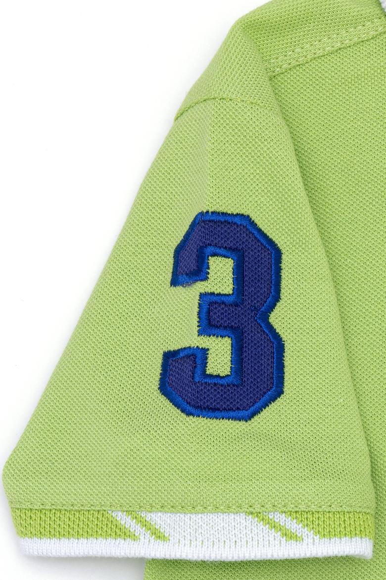 Erkek Çocuk Fıstık Yeşili Polo Yaka Tişört - 50249580090