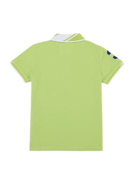 Erkek Çocuk Fıstık Yeşili Polo Yaka Tişört - 50249580090