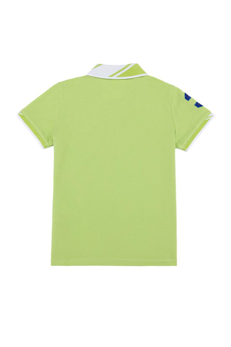 Erkek Çocuk Fıstık Yeşili Polo Yaka Tişört - 50249580090