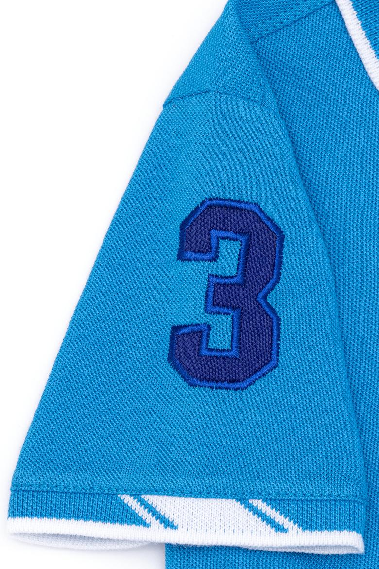 Erkek Çocuk Kobalt Basic Polo Yaka Tişört - 50249580078