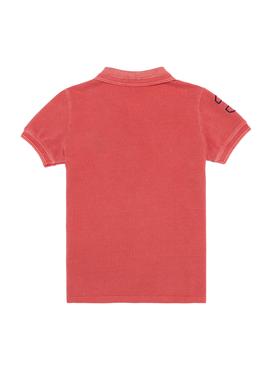 Erkek Çocuk Kırmızı Polo Yaka Tişört - 50245075160
