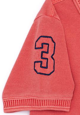 Erkek Çocuk Kırmızı Polo Yaka Tişört - 50245075160