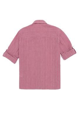 Erkek Çocuk Kırmızı Uzun Kollu Gömlek - 50247891002