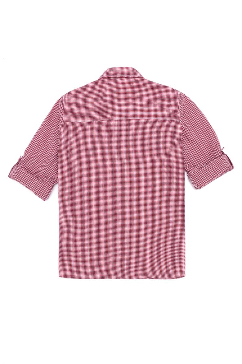 Erkek Çocuk Kırmızı Uzun Kollu Gömlek - 50247891002