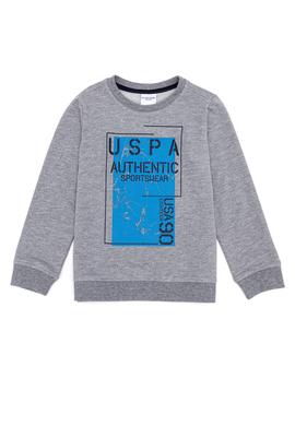 Erkek Çocuk Gri Melanj Sweatshirt - 50256857043