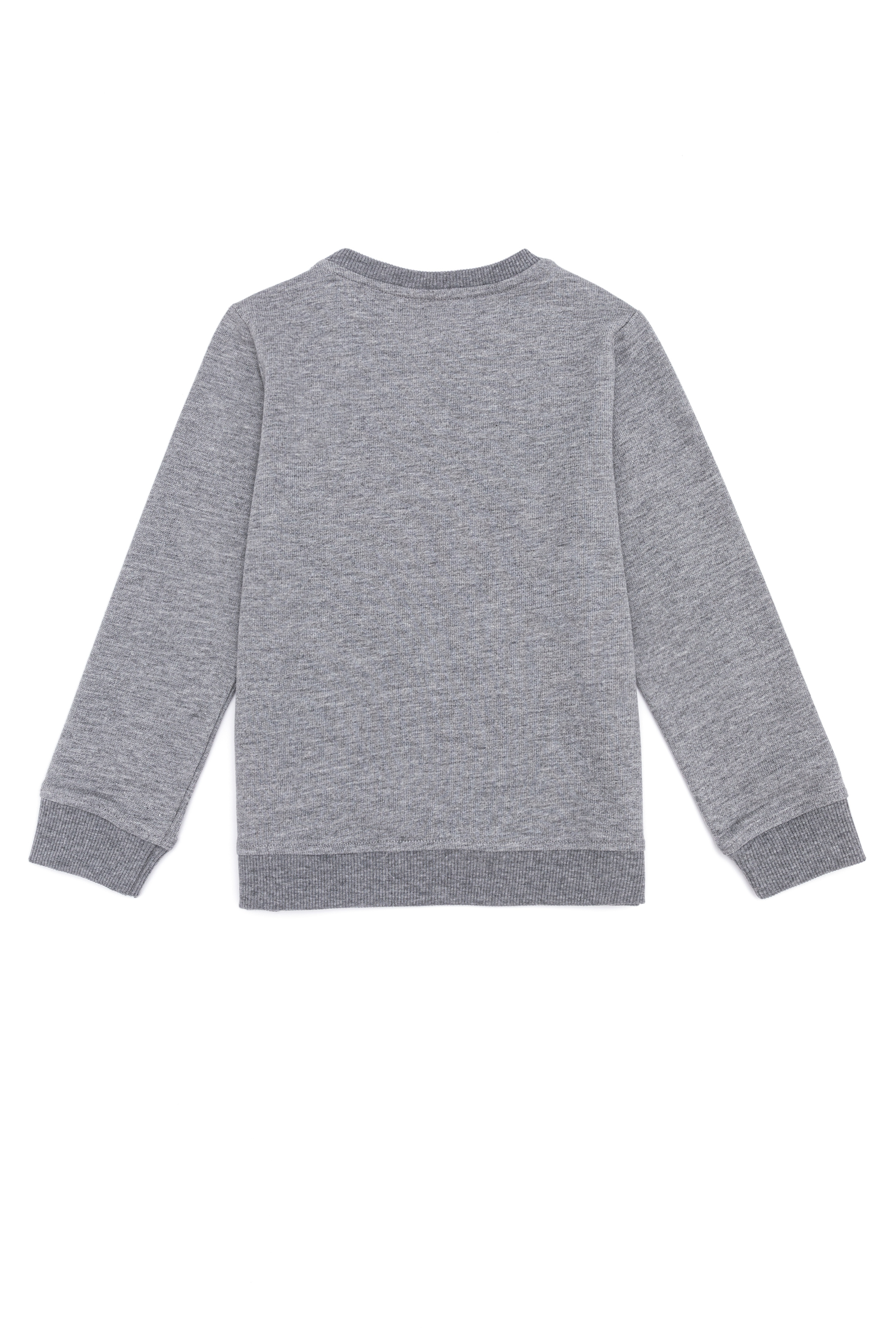 Erkek Çocuk Gri Melanj Sweatshirt - Image 2