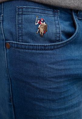 Erkek Mavi Denim Pantolon - 50216971003