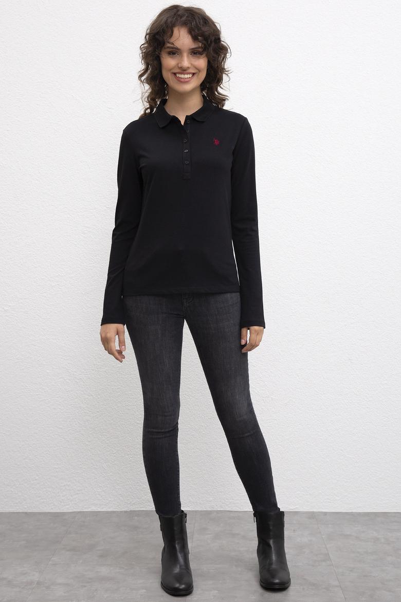 Kadın Siyah Sweatshirt - 50216087069