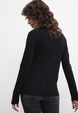 Kadın Siyah Sweatshirt - 50216087069