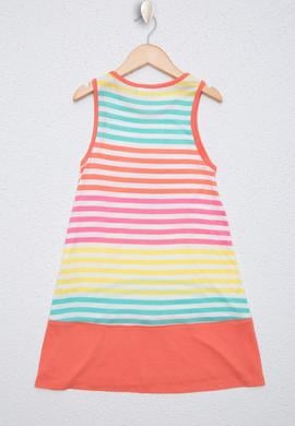Kız Çocuk Somon Örme Elbise - 50218931028