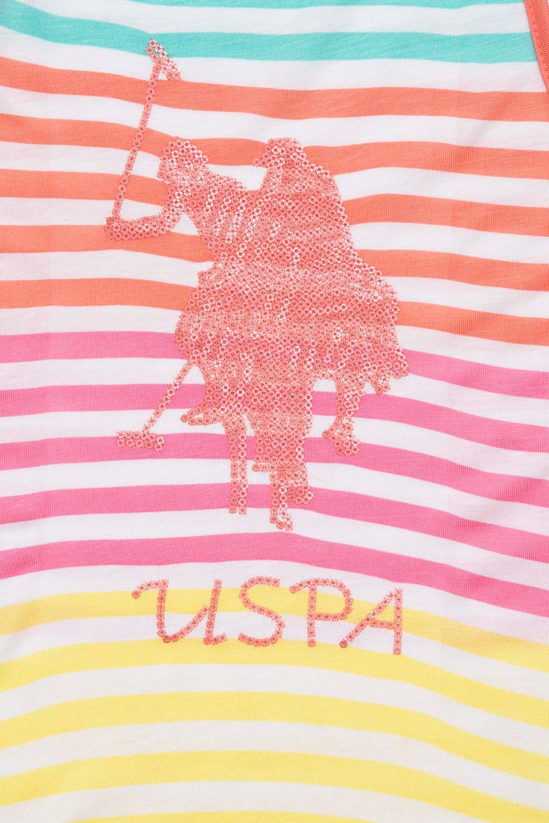 Kız Çocuk Somon Örme Elbise - 50218931028