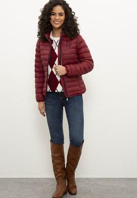 Kadın Kırmızı Mont - 50229661013