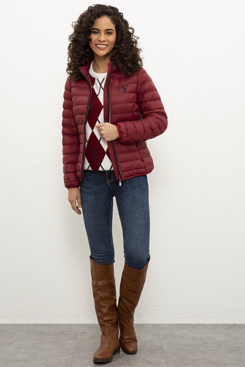 Kadın Kırmızı Mont - 50229661013