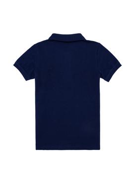 Erkek Çocuk Lacivert Polo Yaka Tişört - 50254110021