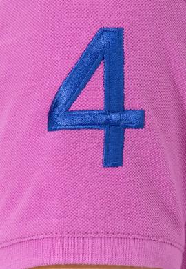 Kadın Menekşe Basic Polo Yaka Tişört - 50246283069