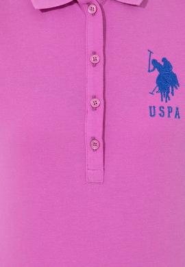 Kadın Menekşe Basic Polo Yaka Tişört - 50246283069