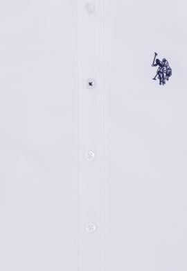 Kız Çocuk Beyaz Uzun Kollu Gömlek - 50256731007