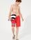 Erkek Kırmızı Deniz Şortu