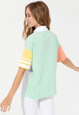 Kadın Lila Tişört - 50249047007