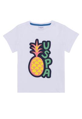 Çocuk Beyaz Bisiklet Yaka Tişört - 50253258004