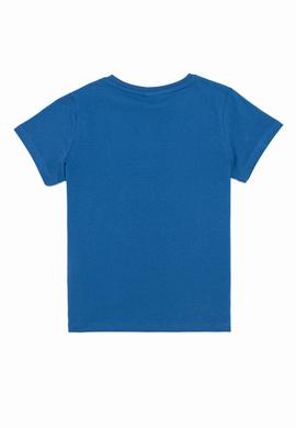 Erkek Çocuk Kobalt Mavisi Bisiklet Yaka Tişört - 50253258022