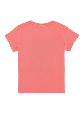 Çocuk Nar Çiçeği Bisiklet Yaka Tişört - 50254109013