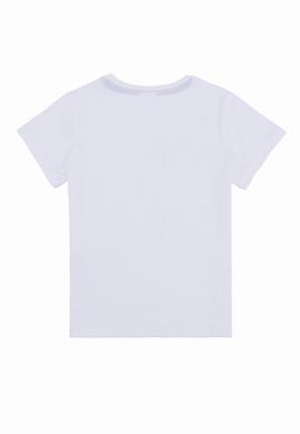 Erkek Çocuk Beyaz Bisiklet Yaka Tişört - 50254109002