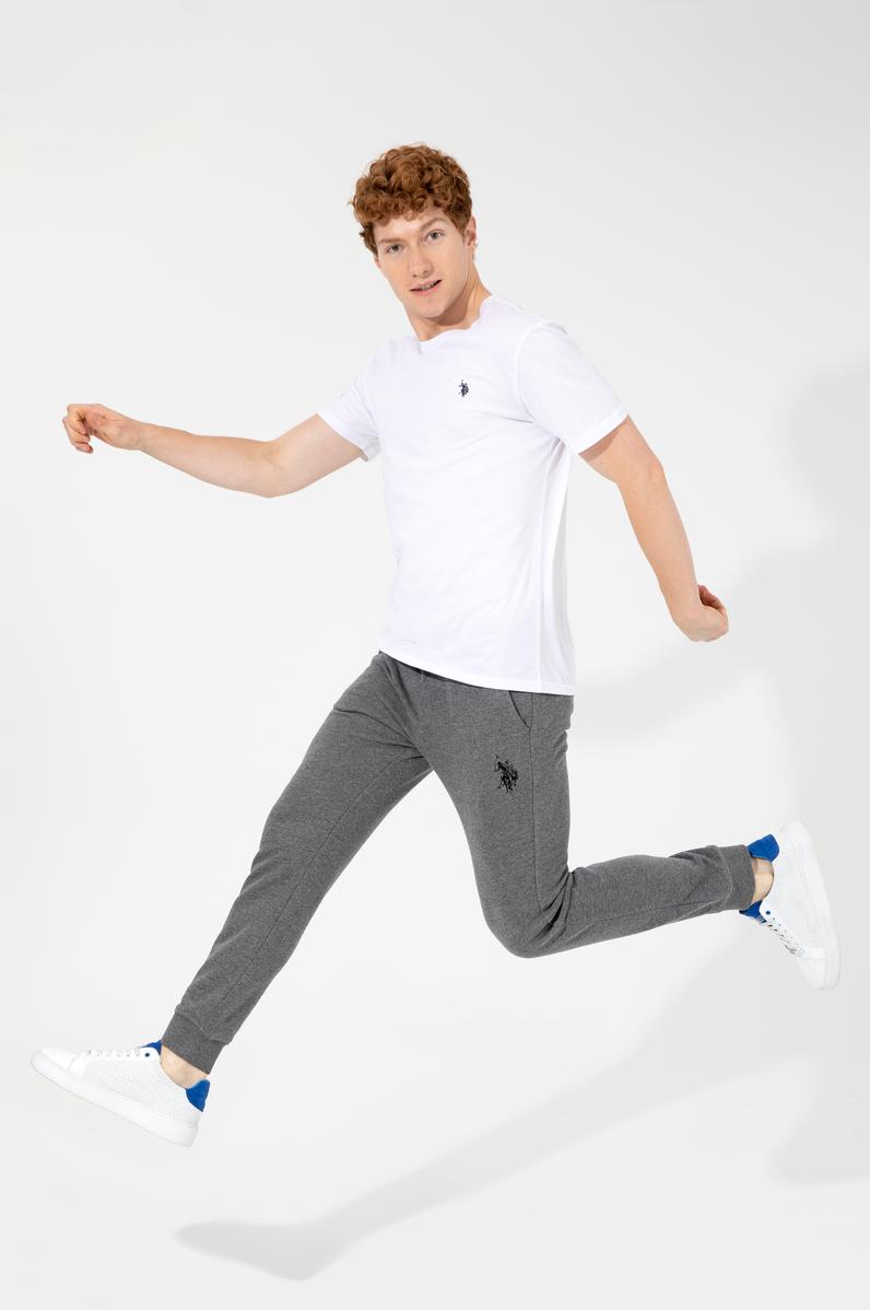 Erkek Antrasit Melanj Eşofman Altı