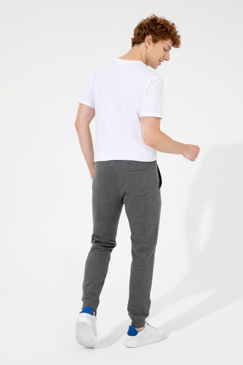 Erkek Antrasit Melanj Eşofman Altı - 50257274047