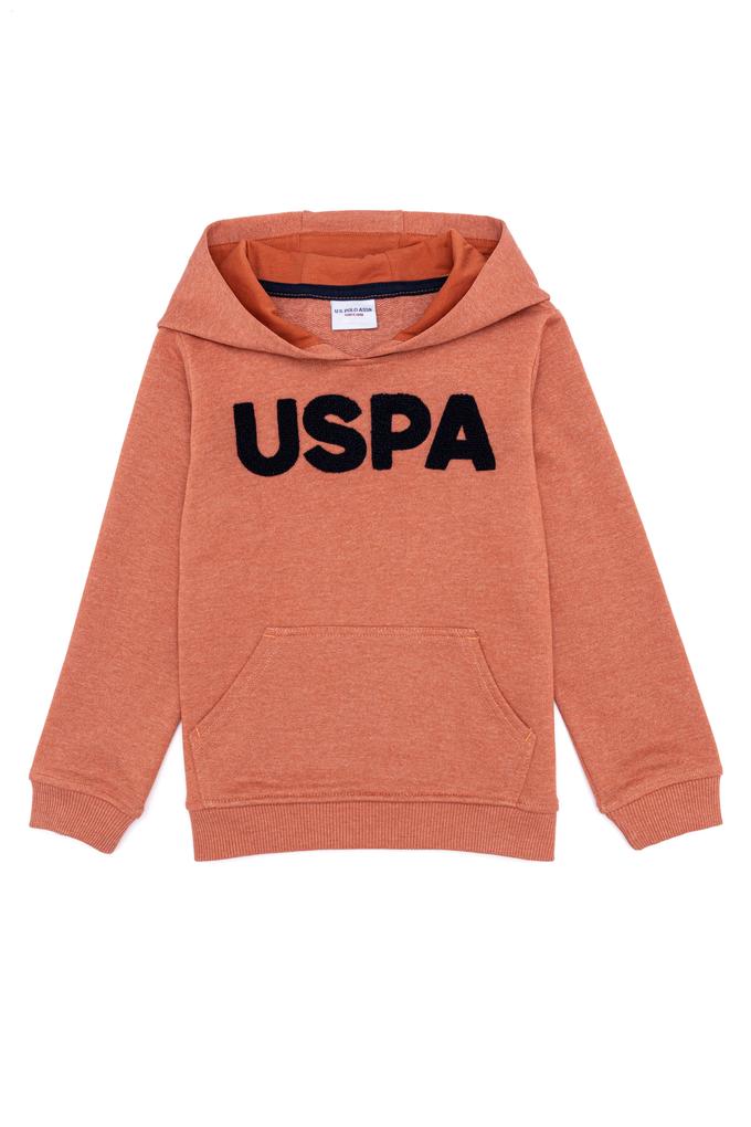 Erkek Çocuk Kiremit Basic Sweatshirt