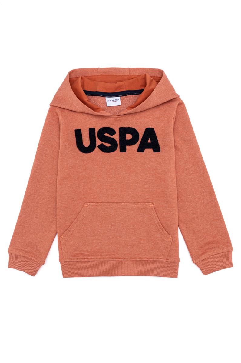 Erkek Çocuk Kiremit Basic Sweatshirt