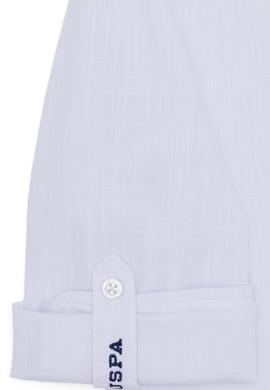 Erkek Çocuk Beyaz Uzun Kollu Basic Gömlek - 50254327039