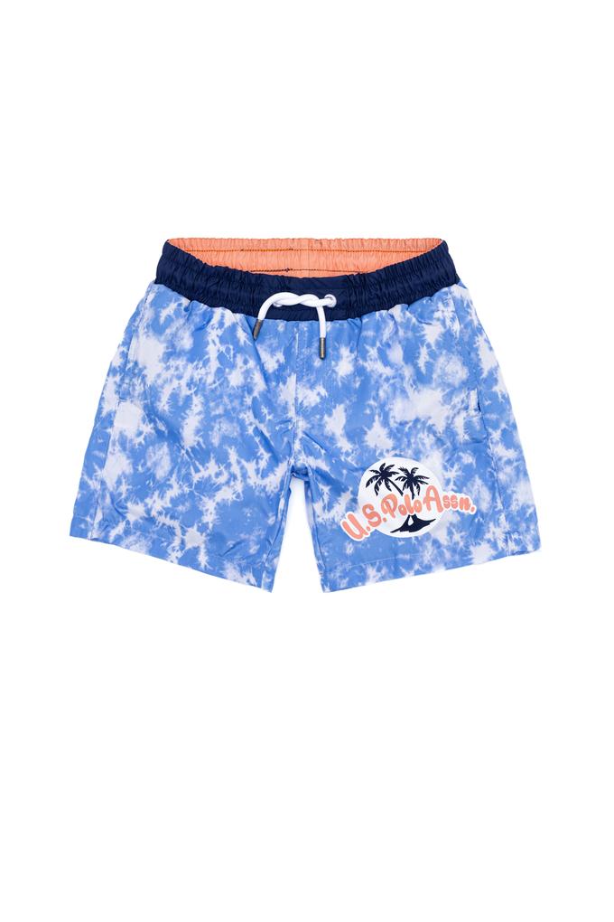 Erkek Çocuk Saks Deniz Şortu