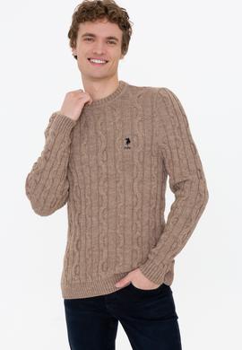 Erkek Camel Melanj Kazak - 50237619041