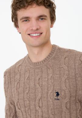 Erkek Camel Melanj Kazak - 50237619041