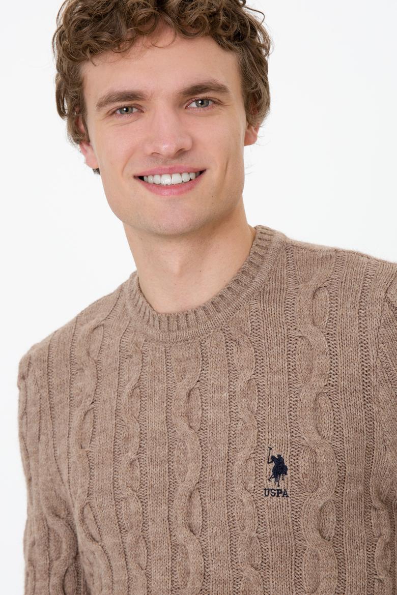 Erkek Camel Melanj Kazak - 50237619041