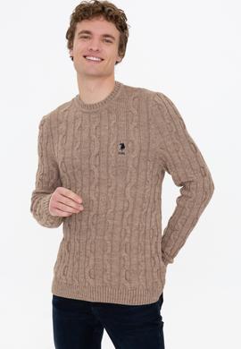 Erkek Camel Melanj Kazak - 50237619041