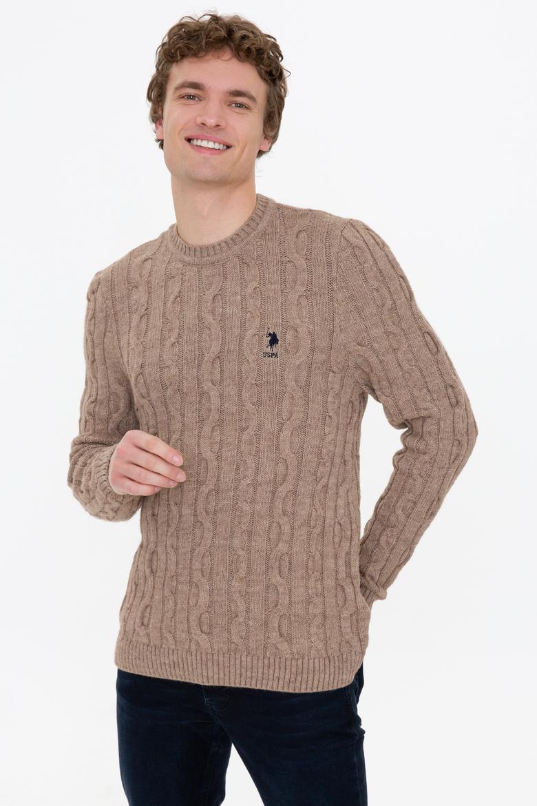 Erkek Camel Melanj Kazak - 50237619041