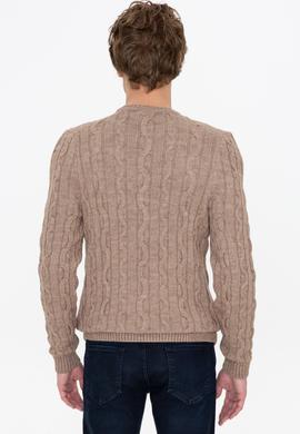 Erkek Camel Melanj Kazak - 50237619041