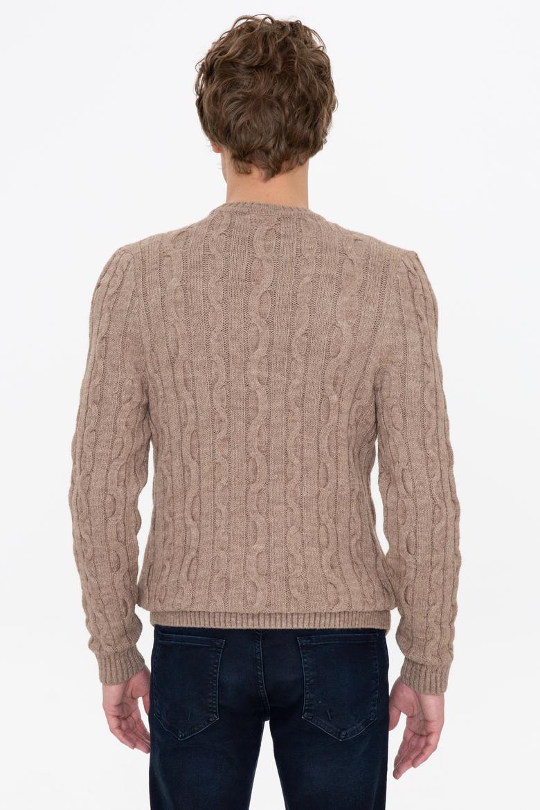 Erkek Camel Melanj Kazak - 50237619041