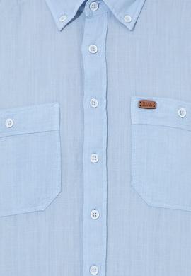 Erkek Mavi Uzun Kollu Gömlek - 50247465024