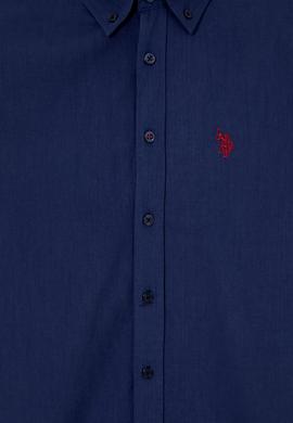 Erkek Lacivert Kısa Kollu Gömlek - 50254416023