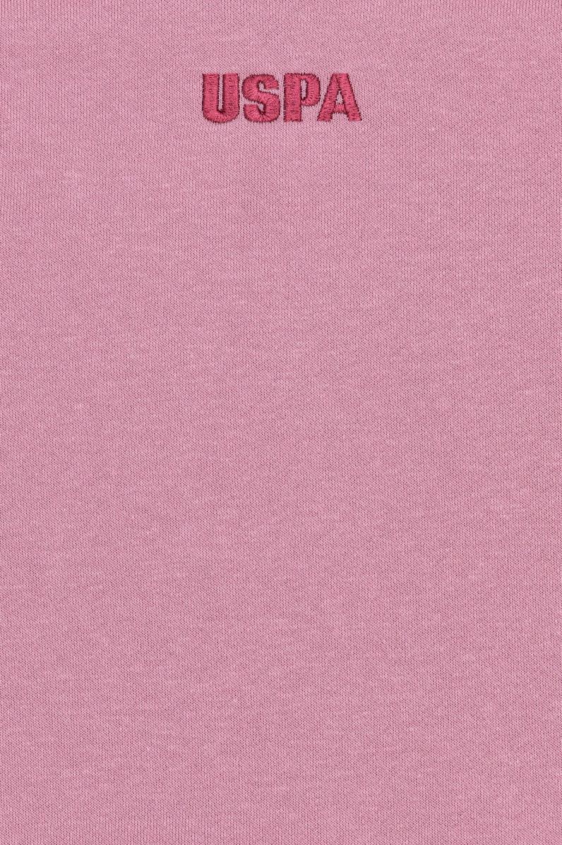 Çocuk Manolya Basic Bisiklet Yaka Sweatshirt