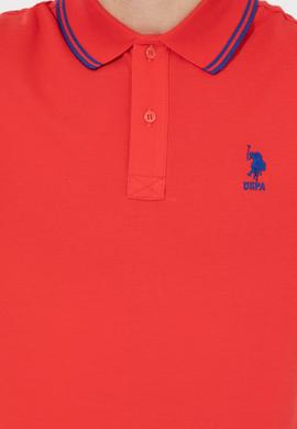 Erkek Kırmızı Basic Tişört - 50249146056